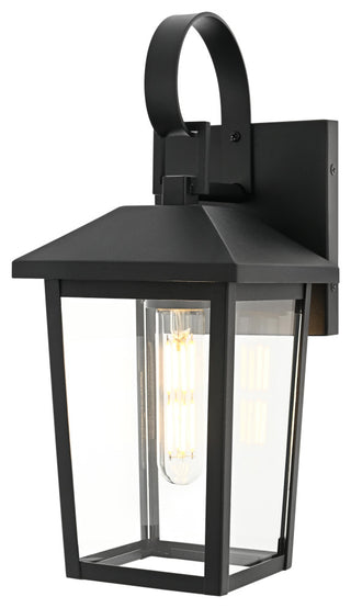 Home Living 5.5" Outdoor Wall Sconce, Black