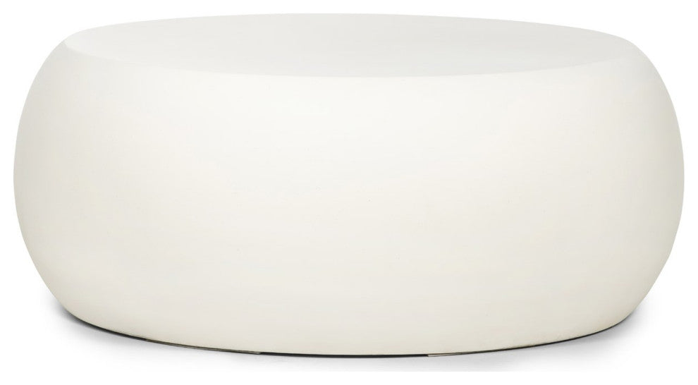 West Coffee Table-Ivory Clay