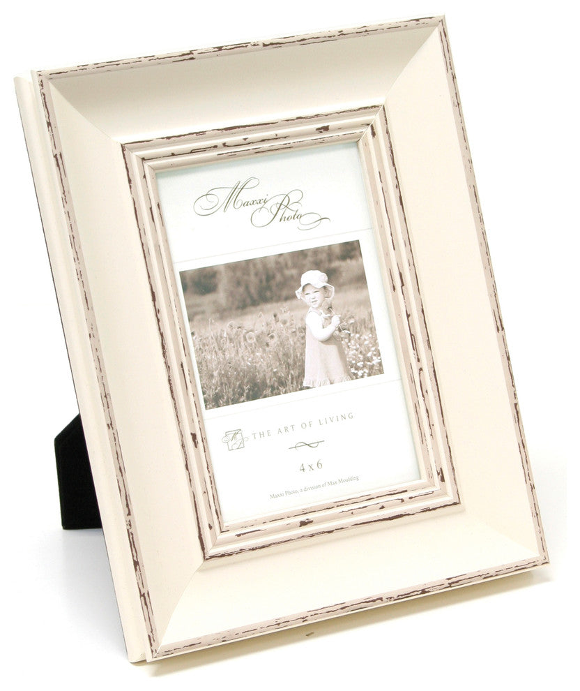 Verona Frame, Antique White, 8"x10"
