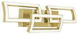 Sia 24'' LED Vanity, Gold