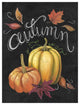 "Autumn Harvest I Gold Pumpkin" Digital Paper Print by Mary Urban, 38"x50"
