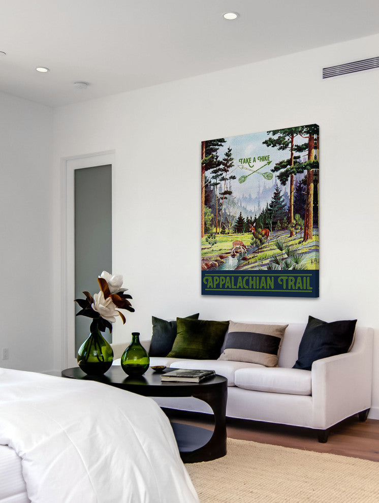 "Appalachian Trail" Painting Print on Wrapped Canvas