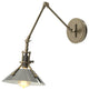 Henry Sconce, Soft Gold Finish, Sterling Accents