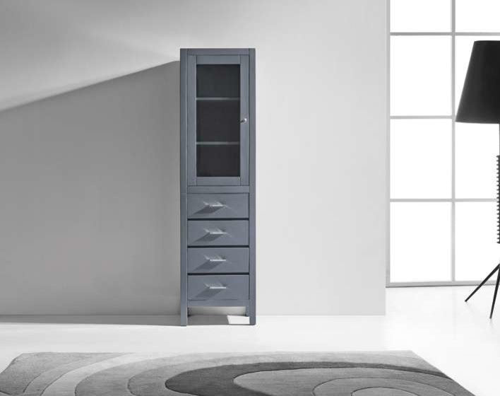 Wellmont 20" Linen Cabinet, Gray