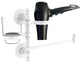 Prestige Skyline Hair Dryer Holder and Organizer, Matte White