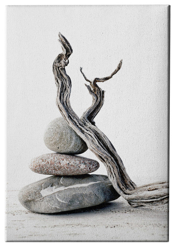 Epic Graffiti "Elemental Zen" Giclee Canvas Wall Art, 18"x26