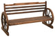 Vidaxl Garden Bench 55.9" Solid Firwood
