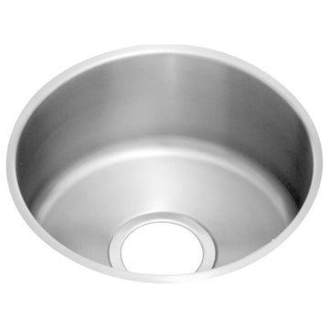 Elkay ELUH16FB Lustertone 18-3/8" Undermount Single Basin - Stainless Steel