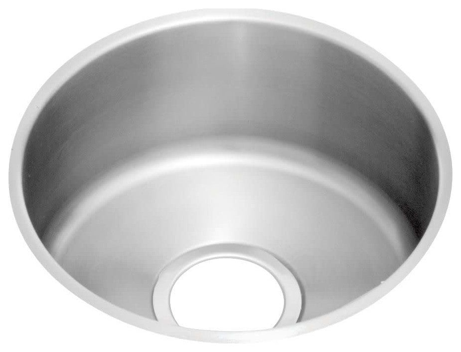 Elkay ELUH16FB Lustertone 18-3/8" Undermount Single Basin - Stainless Steel