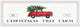 "Tree Farm Est 1977" Framed Painting Print, 30x10