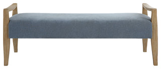 Uttermost Daylight Sky Blue Bench
