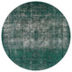 Ahgly Company Indoor Round Mid-Century Modern Area Rugs, 3' Round