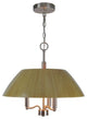Sorg Bamboo 3-Light Pendant, Nickel, Pendant
