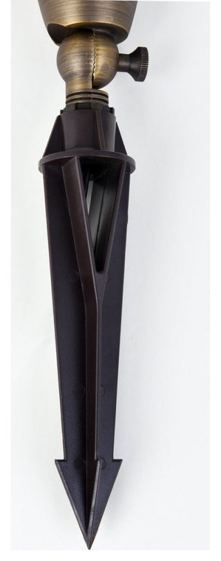 Elitco Lighting Aera Landscape Light C030L, Antique Brass