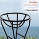 Alpine Gazing Globe Metal Stand, 24"Tall