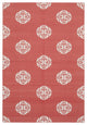 Rug N Carpet - Handmade Wool 6' 1'' x 8' 11'' Geometric Dhurrie Kilim Rug