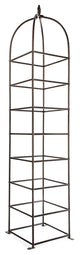 Trellis Large Obelisk for Climbing Garden Plants, Iron Metal Yard Art