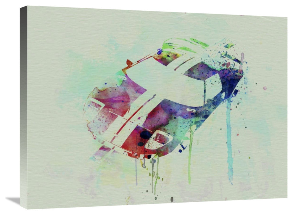 "Ford GT Top Watercolor" Fine Art Print