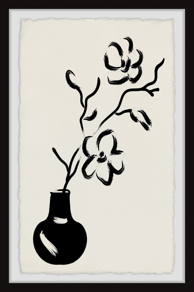 "I Kept Your Flowers" Framed Painting Print, 24x36