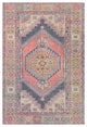 Surya Unique UNQ-2302 8'6"x11'6" Rug, Yellow/Pink/Denim/Rose/Gray/Ivory/Olive
