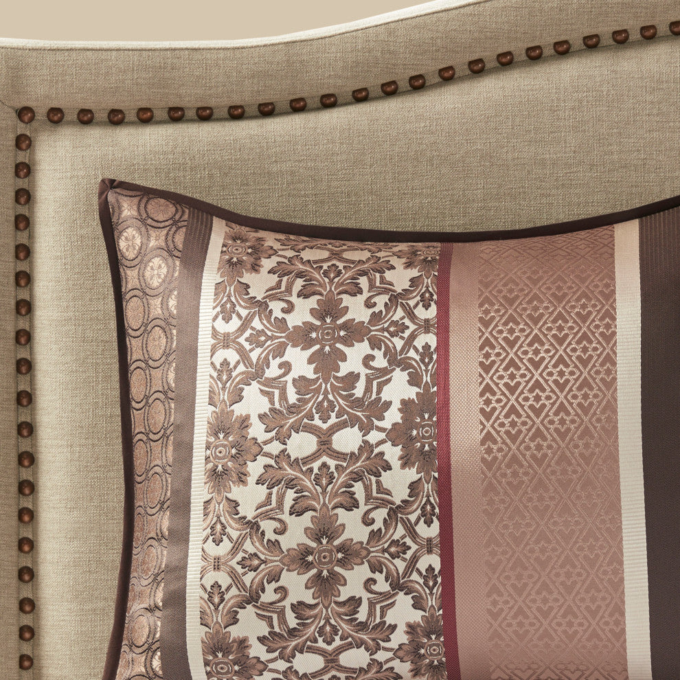 Madison Park Jacquard 7-Piece Comforter Set, California King
