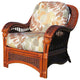 Seascape Arm Chair in Natural, Mint Fabric