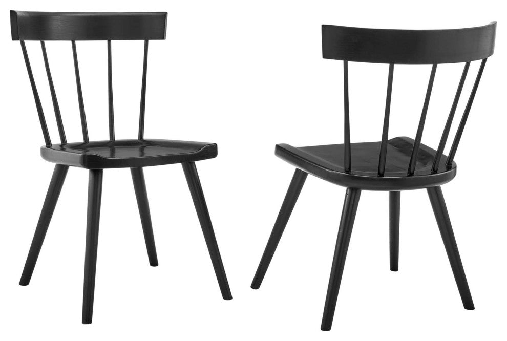 Sutter Wood Dining Side Chair Set of 2