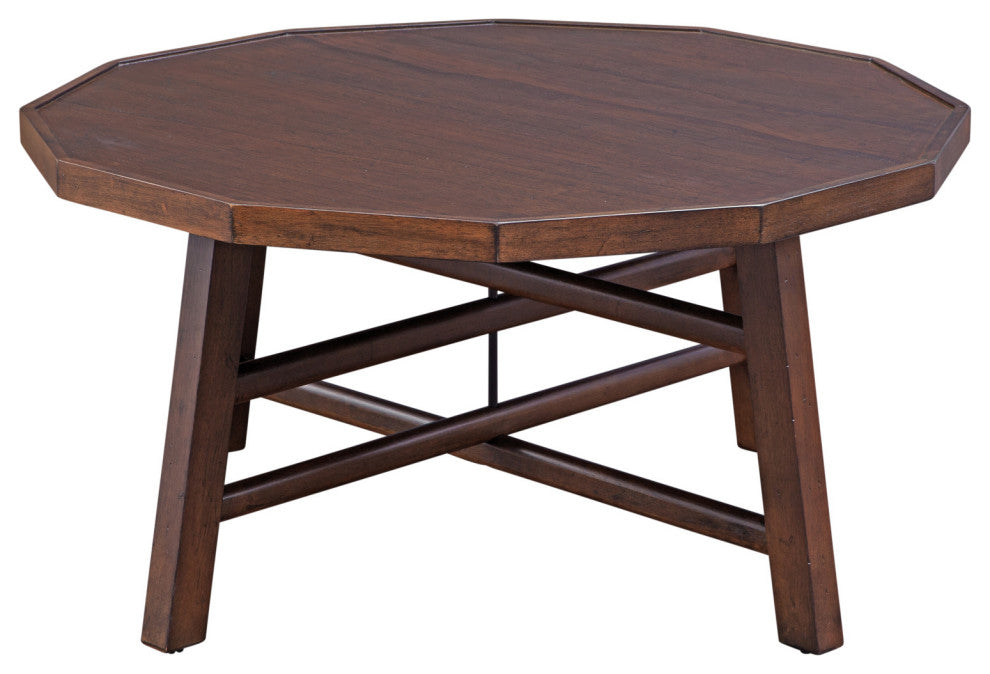 Paisley Cocktail Table Brown