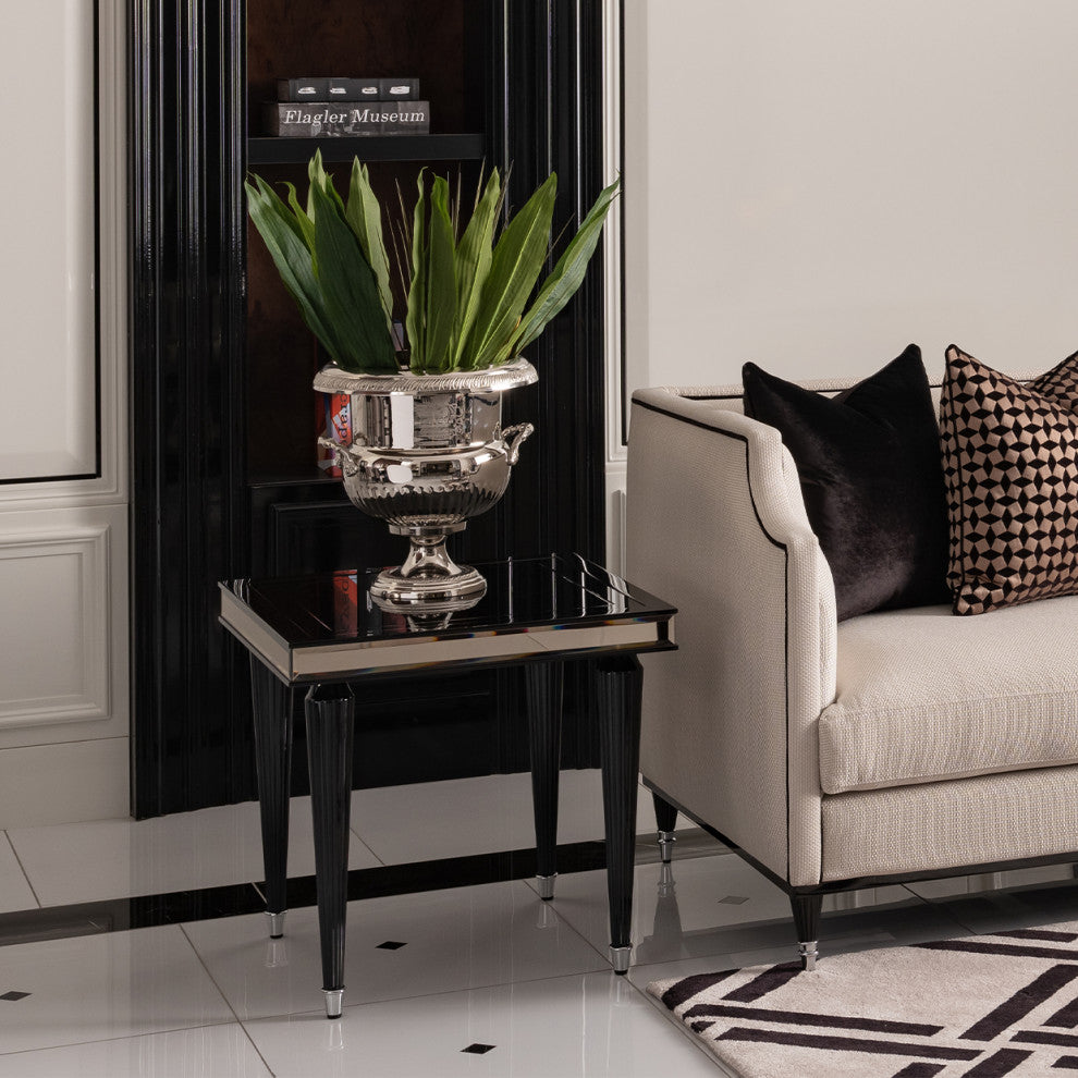 La Francaise Side Table Black Ice