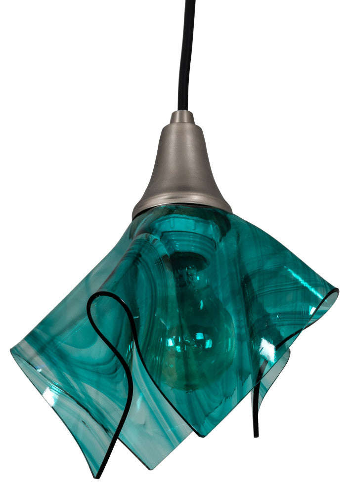9 Wide Mente Swirl Handkerchief Mini Pendant