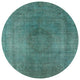 Ahgly Company Indoor Round Mid-Century Modern Area Rugs, 3' Round
