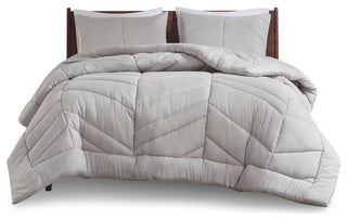Intelligent Design Remy Quilted Chevron Comforter Set