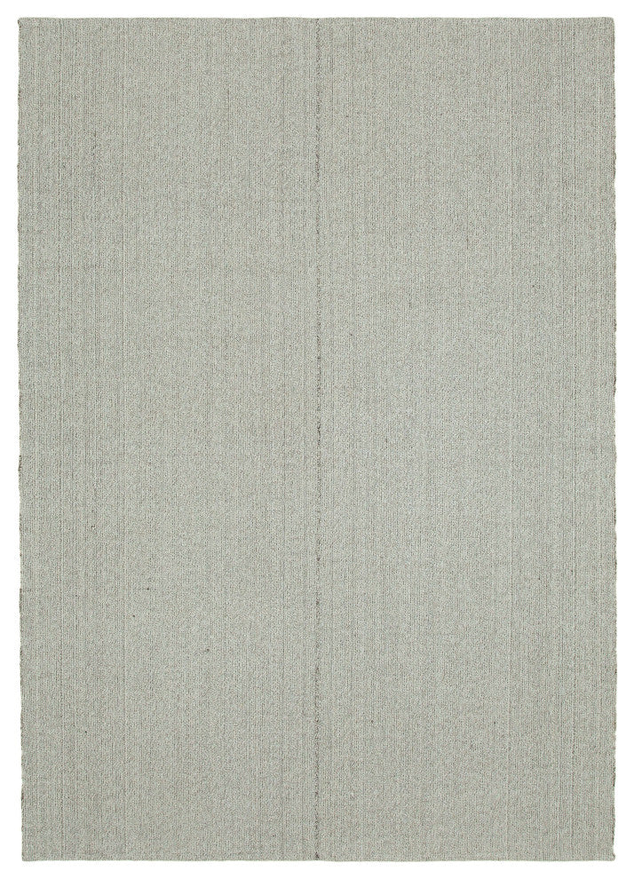 Rug N Carpet - Hand-knotted Turkish 6' 11'' x 10'  Modern Design Wool Kilim Rug