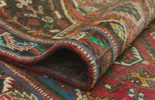 Semi-Antique Ashmat Red Runner