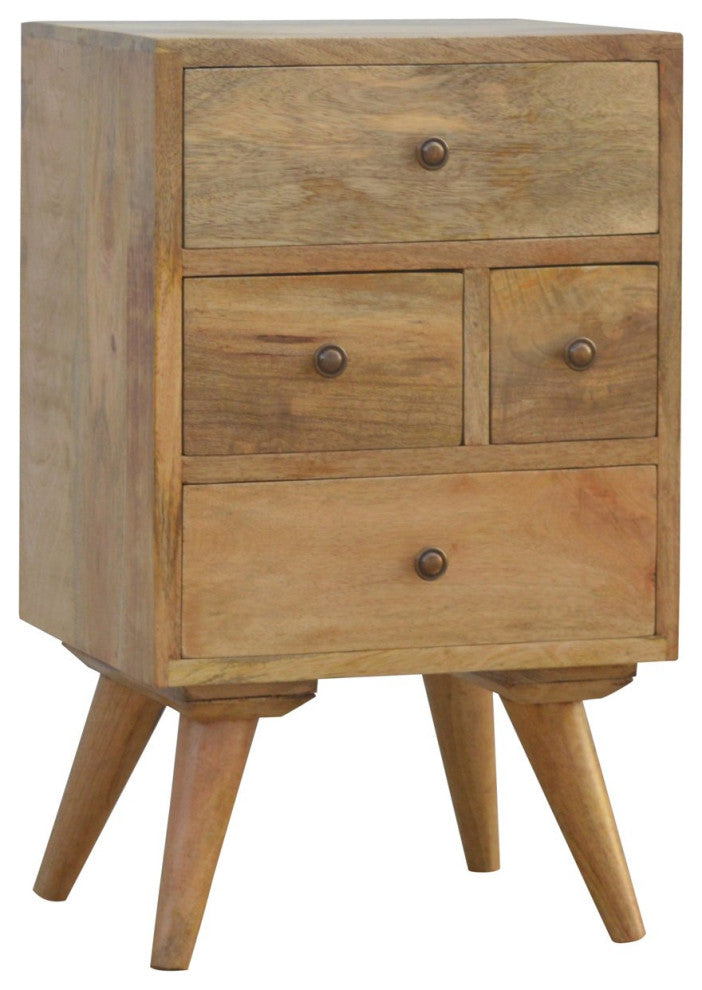 Nordic Style 4 Drawer Multi Nightstand