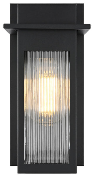 Home Living 5" Outdoor Wall Sconce, Black