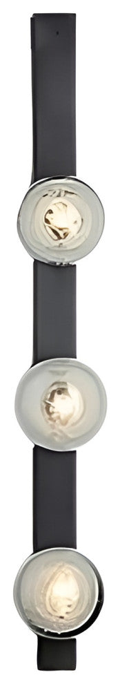 Creative Wall Lamp in the Bubble Ball Shape, Living Room, Bedroom, Black, 3 Heads