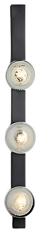 Creative Wall Lamp in the Bubble Ball Shape, Living Room, Bedroom, Black, 3 Heads