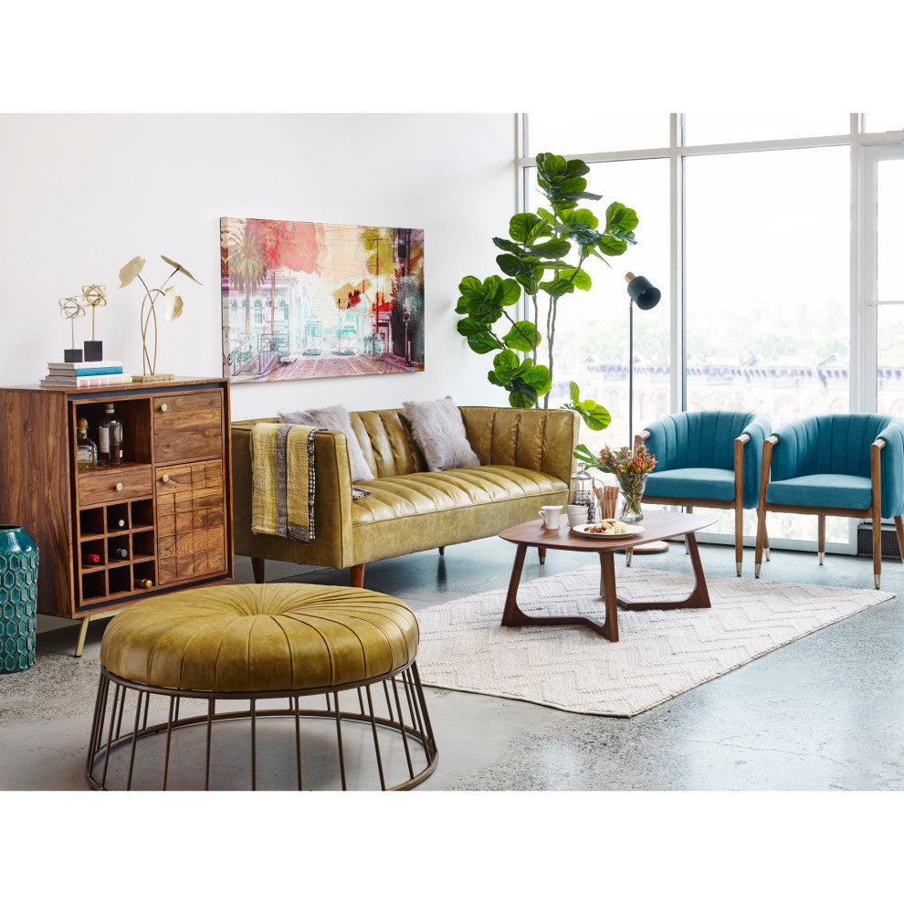 Godenza Coffee Small Table, Walnut