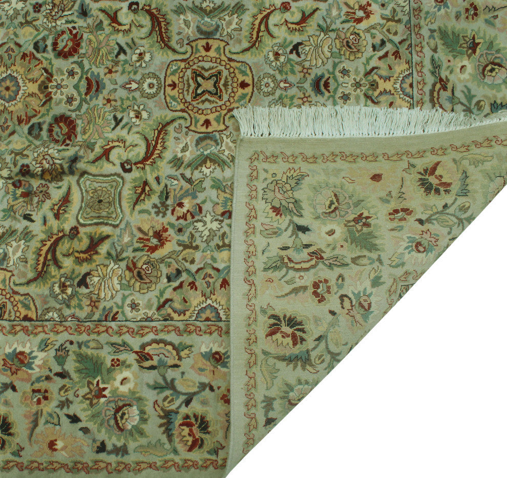 Pak-Persian Mandisa Gray/Gold Rug, 8'2x10'1