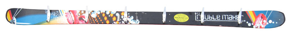 Snow Ski Coat Rack with Vippa Hook Blue Dynastar