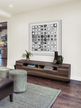 "Inconsistent Circles" Framed Art Print