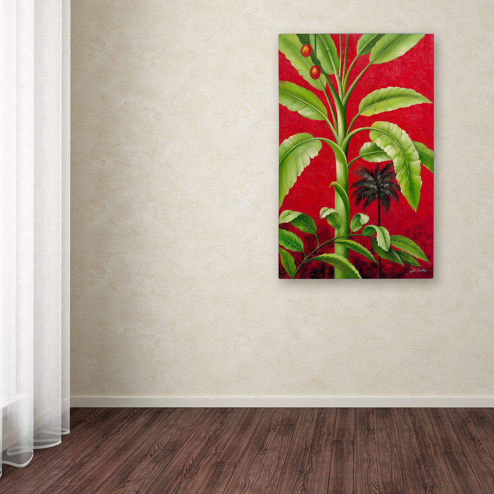 'Tropical Palm II' Canvas Art by Victor Giton