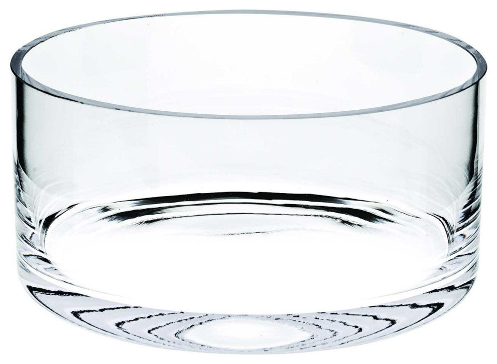 6" Clear Lead Free Crystal Round Candy Or Nut Bowl