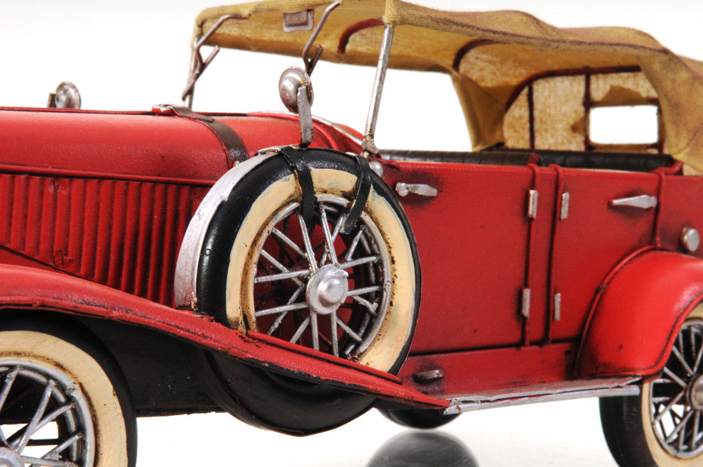 1933 RED DUESENBERG J 1:12 Collectible Metal scale model Automobile