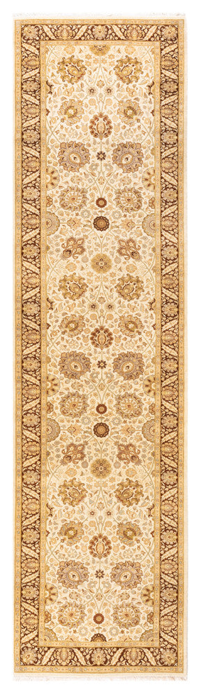 Ali One-of-a-Kind Hand-Knotted Runner Ivory, 3'3"x12'6"
