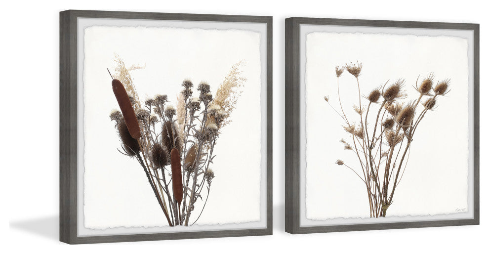 Wildflowers Bundle Diptych, 2-Piece Set, 32x32 Panels