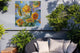 Sunflower Modern Outdoor Art, 24x24