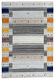 Multi-Colored Transitional Modern Gabbeh Area Rug