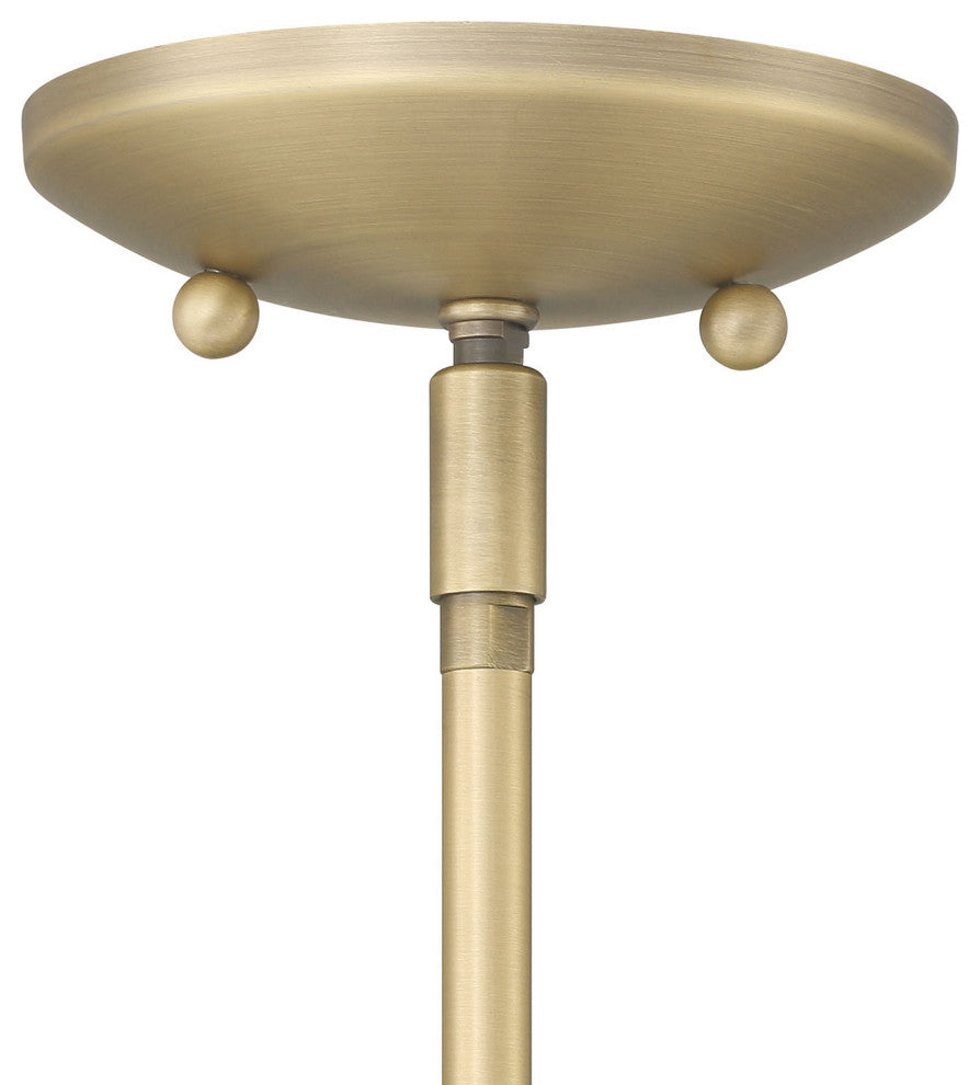 Brooks Matte White 18" Adjustable Barn Light Pendant